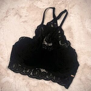 VS Black Lace Pushup Bralette - NWT